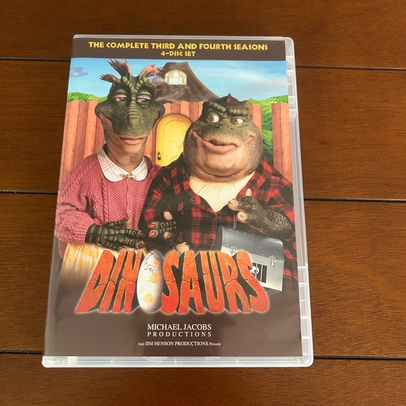 Dinosaurs The Complete Third And Fourth Seasons 4 Disc‎ Box Set Open Box - Picture 1 of 7